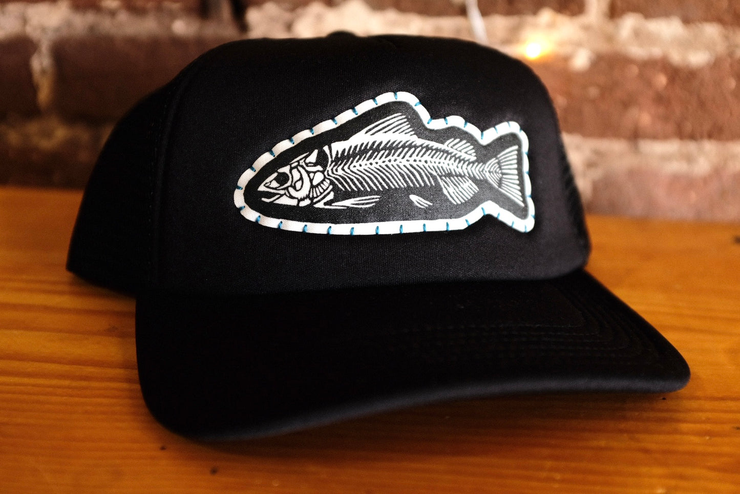 Fish Bones Patch Hat