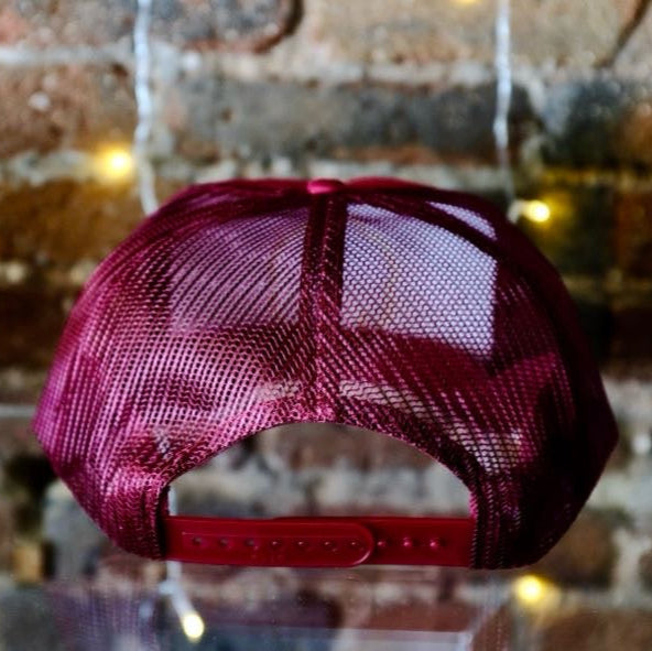 Bigfoot Foam Trucker Hat - Red