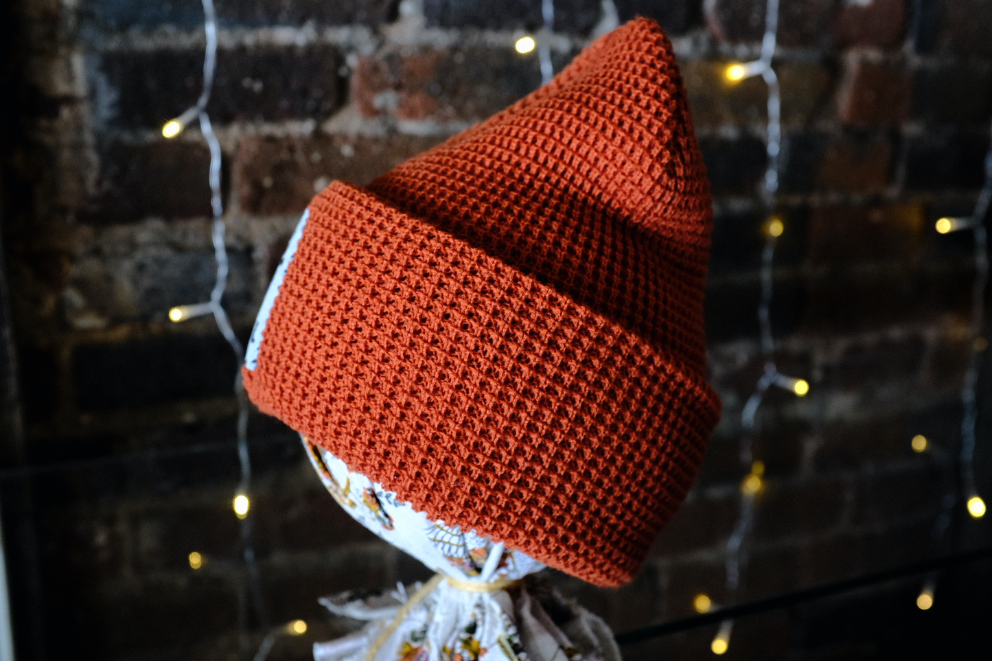 NorCal Poppies Patch Beanie