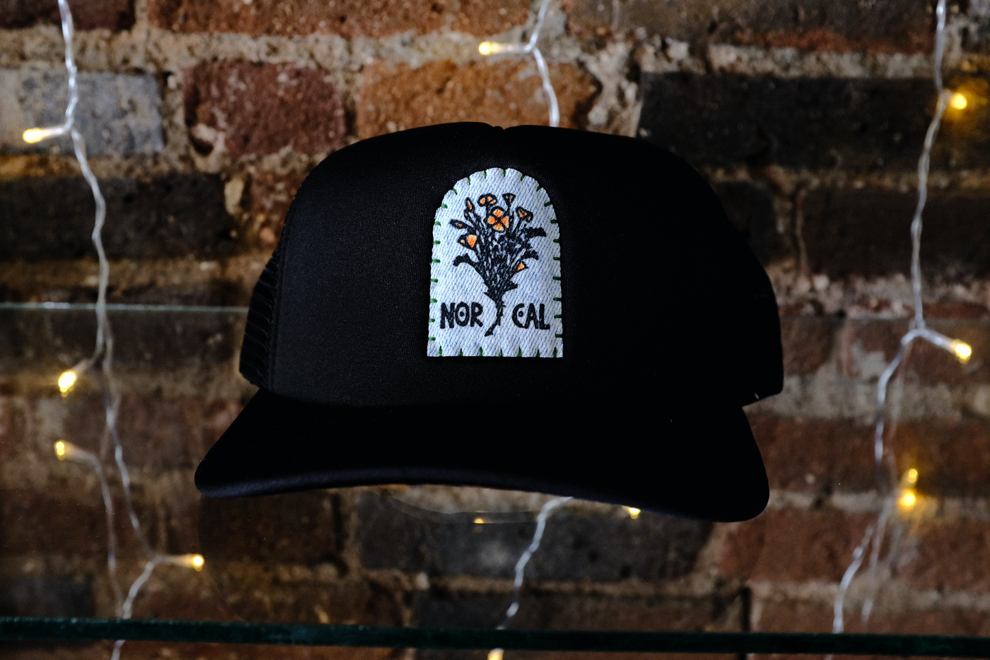 NorCal Poppies Foam Trucker Hat