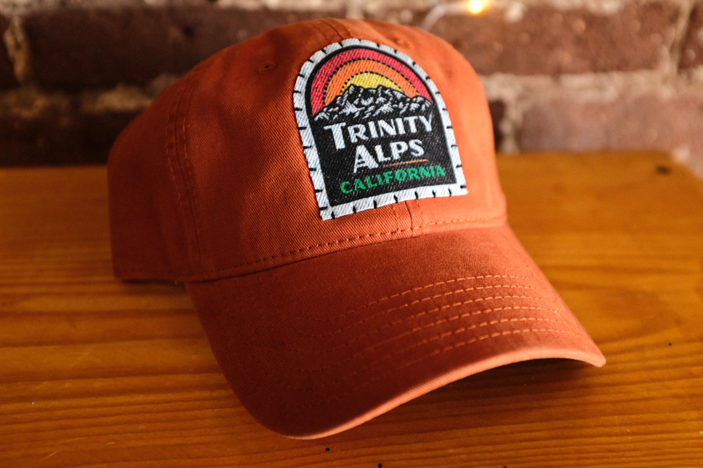Trinity Alps, California Patch Hat