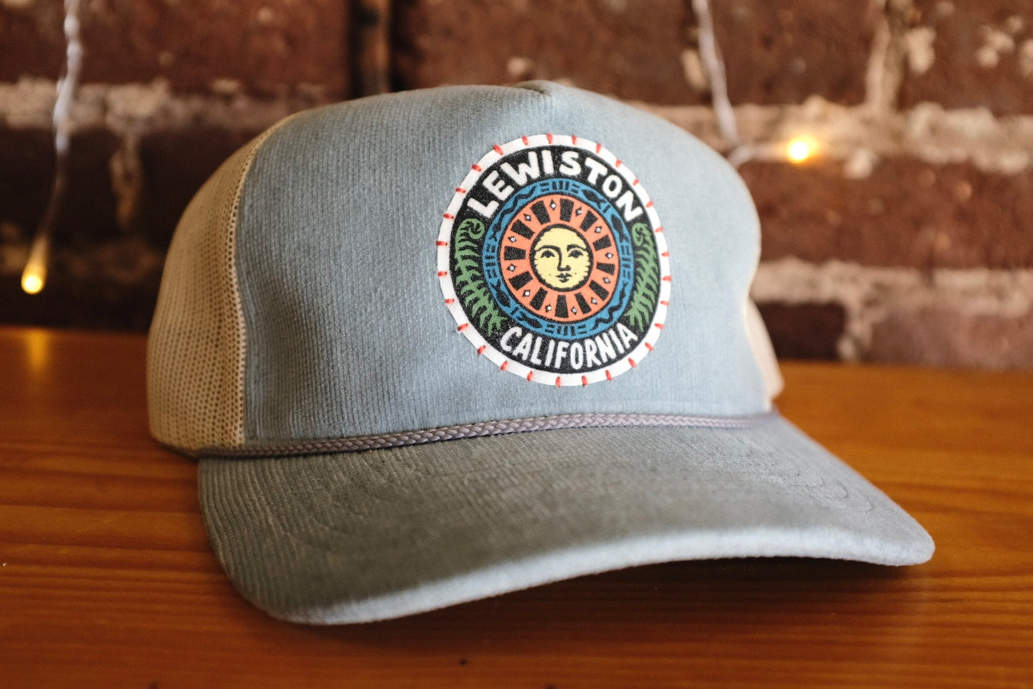 Lewiston, California Sun Patch Hat