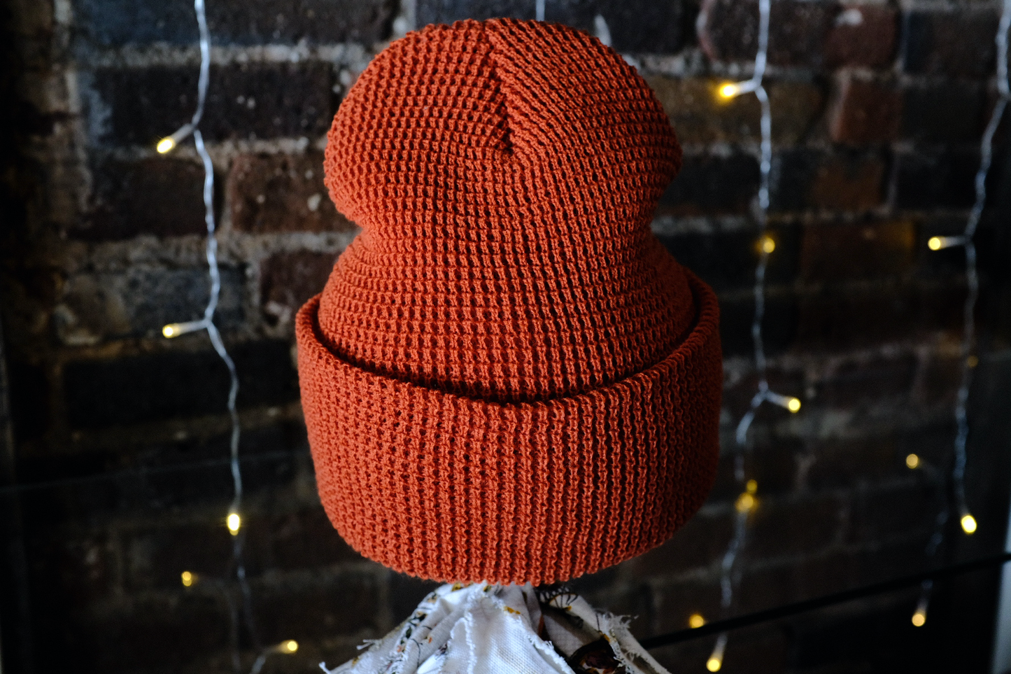 NorCal Poppies Patch Beanie