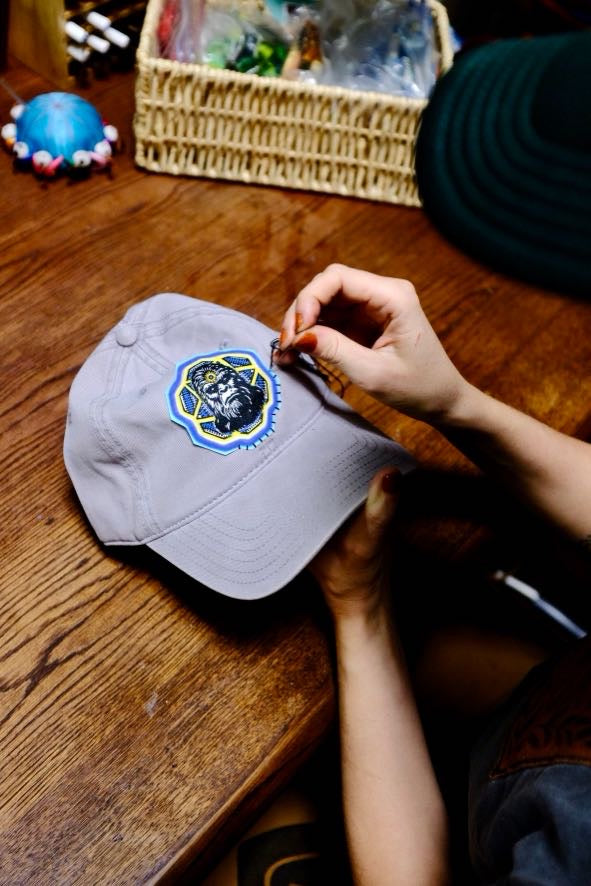 Bigfoot Dad Hat - Grey