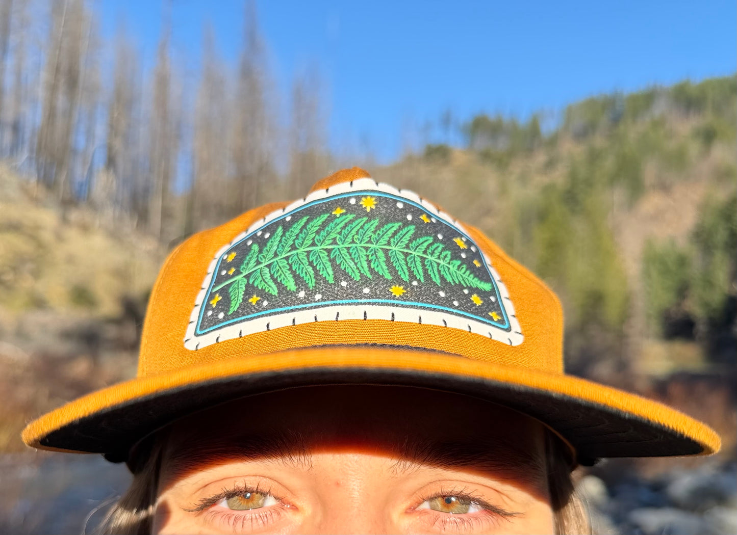 Fern & Stars Ripstop Trucker Hat