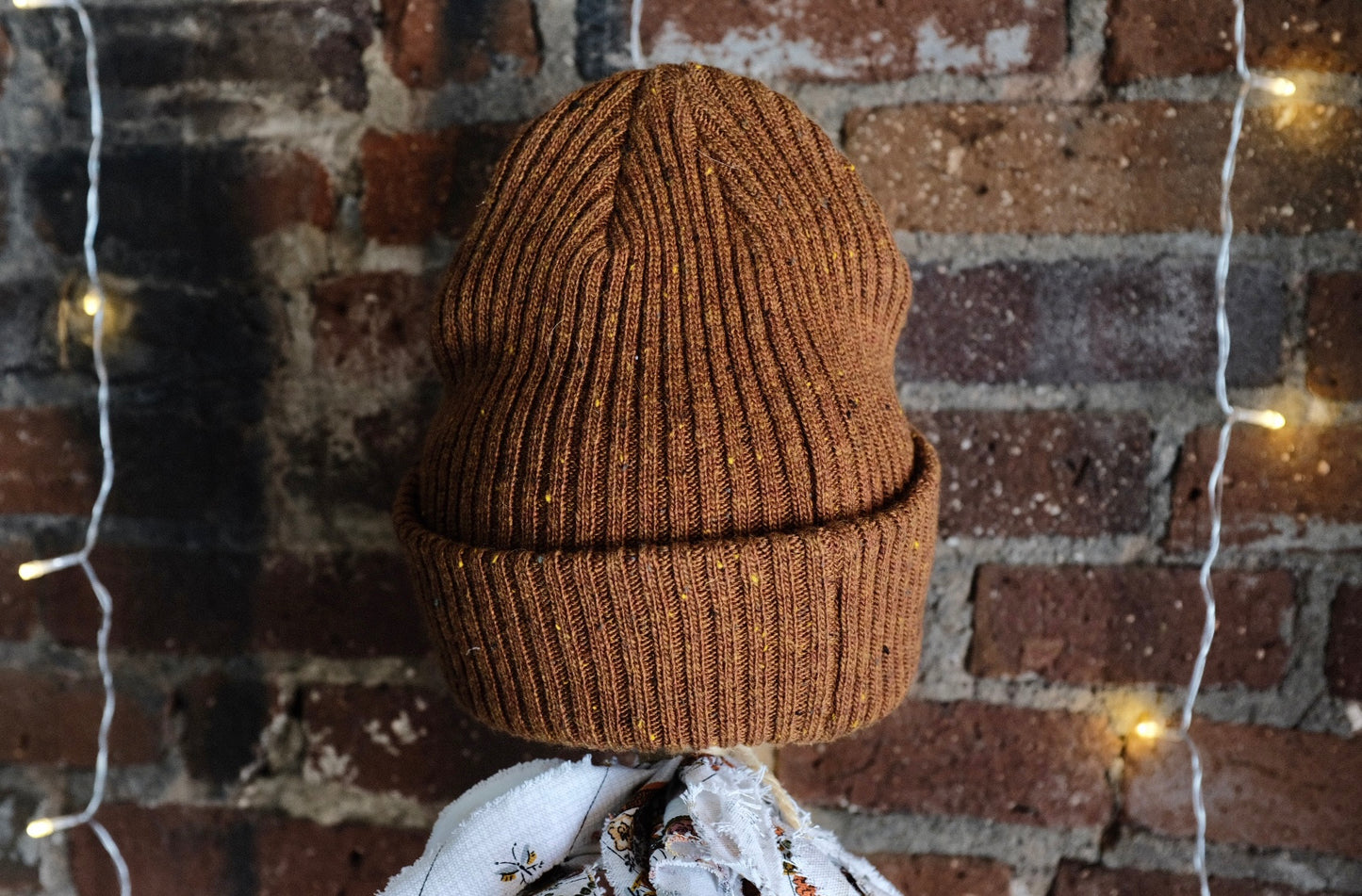 NorCal Poppies Patch Beanie