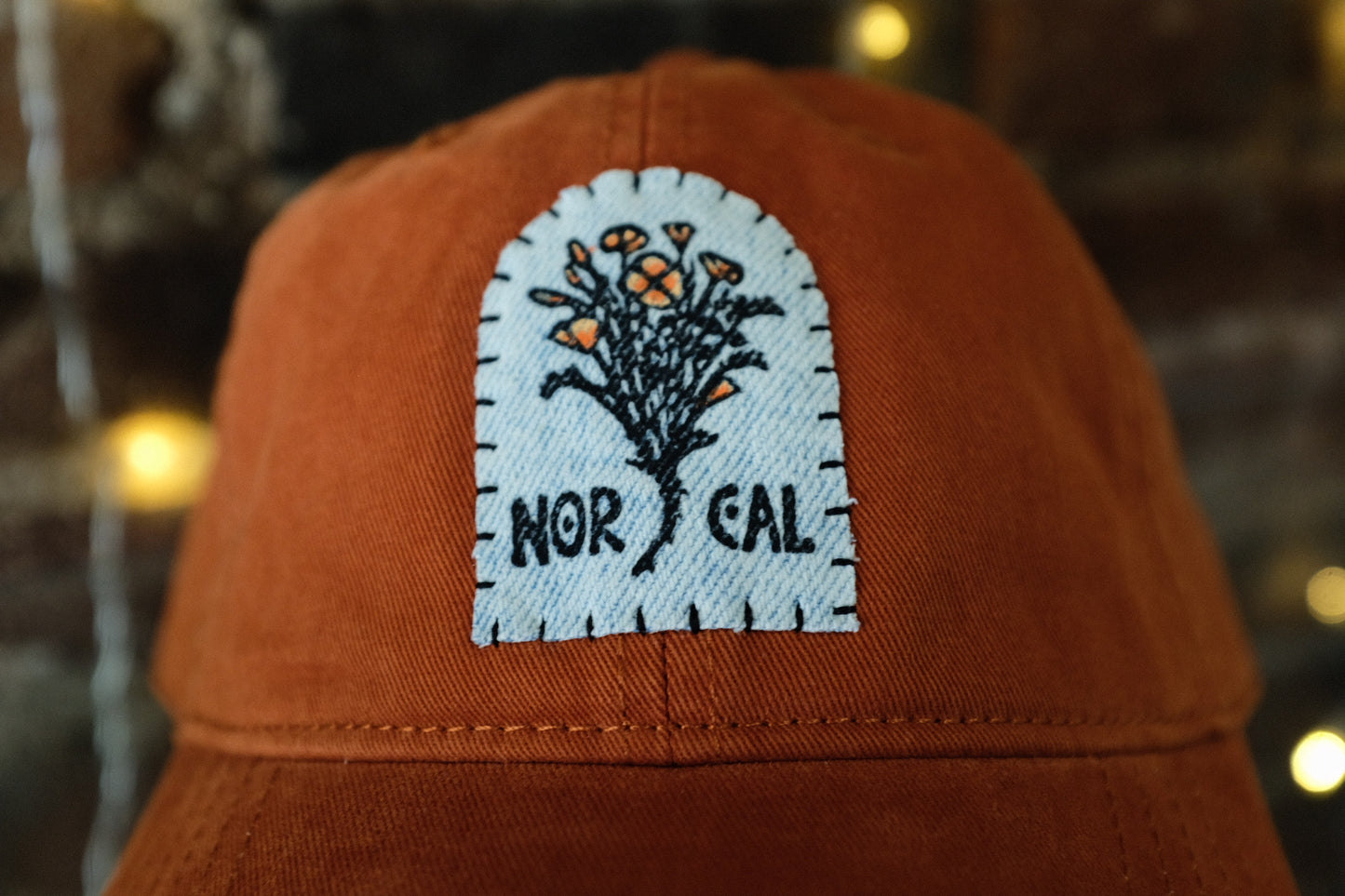 NorCal Poppies Dad Hat