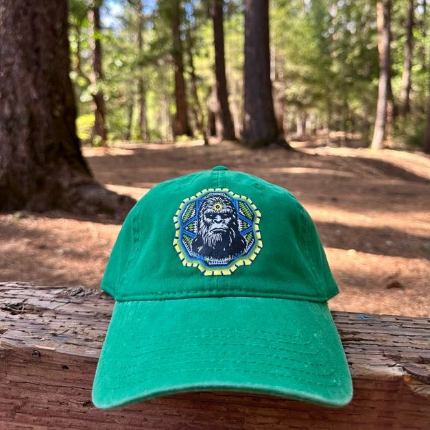 Bigfoot Dad Hat - Green