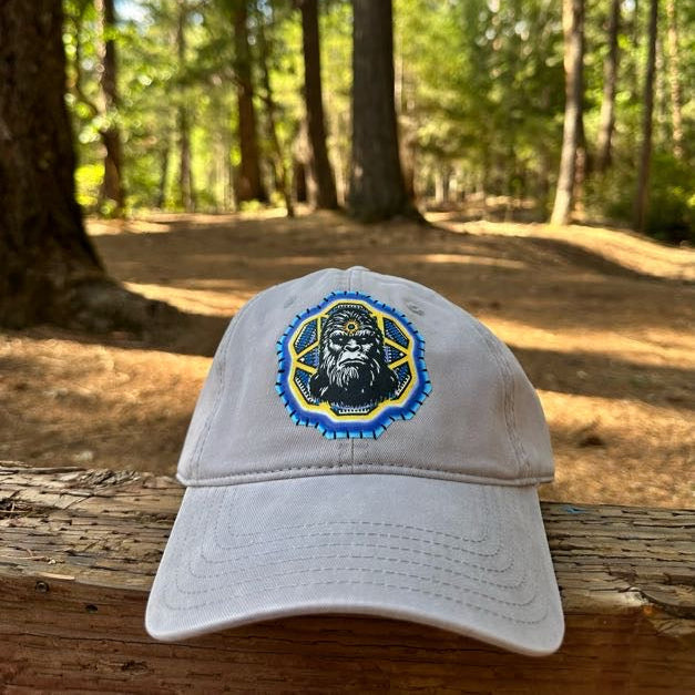 Bigfoot Dad Hat - Grey