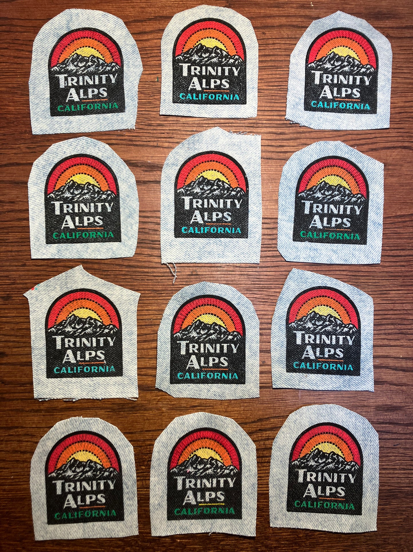 Trinity Alps, California Patch Beanie