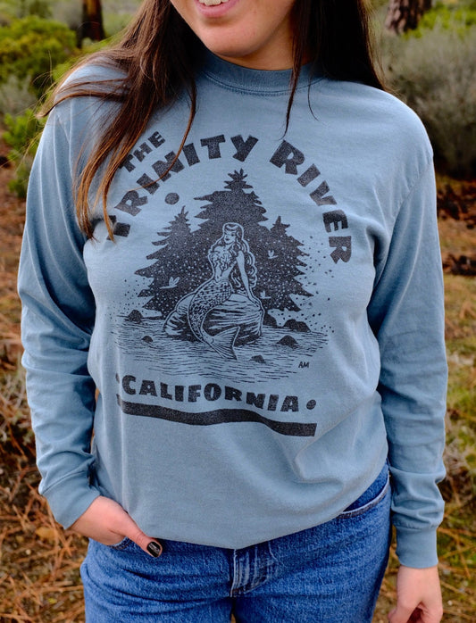 Trinity River Mermaid Long-Sleeve T-Shirts