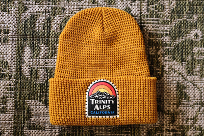 Trinity Alps, California Patch Beanie