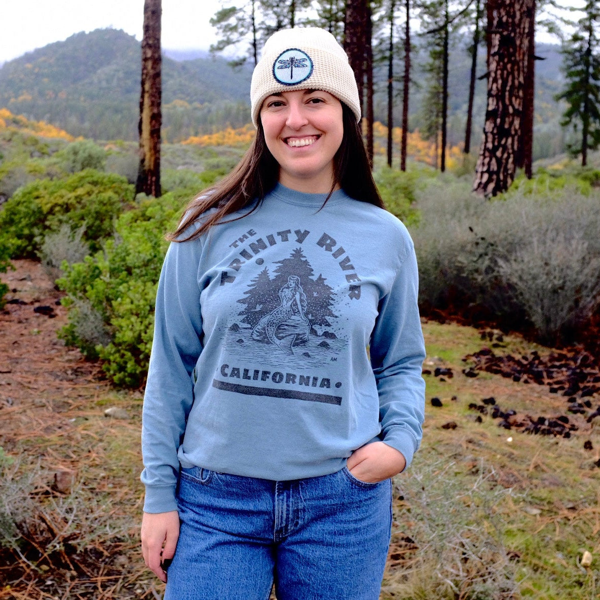 Trinity River Mermaid Long-Sleeve T-Shirts