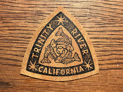Trinity River California Patch Beanie
