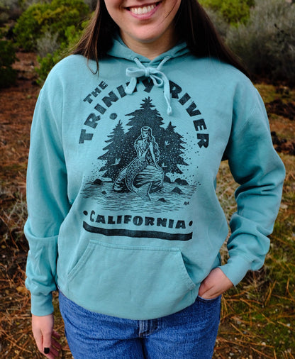 Trinity River Salmon Mermaid Hoodie