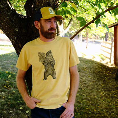 Sunflower Bear Short-Sleeve T-Shirts