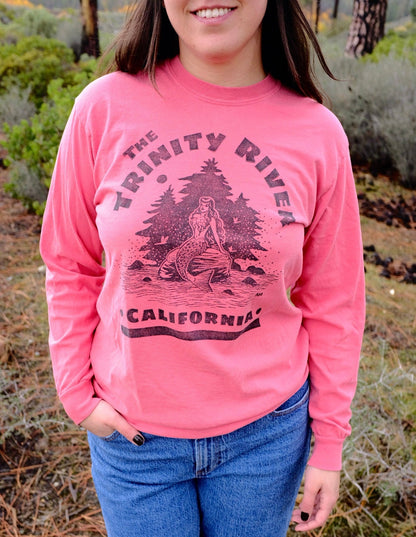 Trinity River Mermaid Long-Sleeve T-Shirts