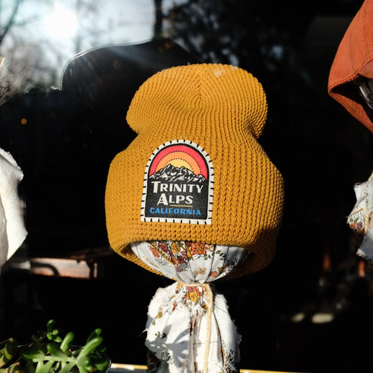 Trinity Alps, California Patch Beanie