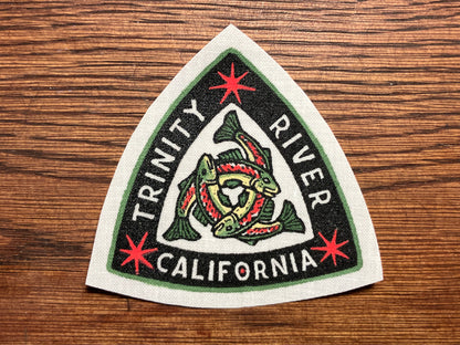 Trinity River California Patch Hat
