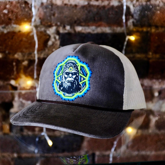 Bigfoot Corduroy Trucker Hat
