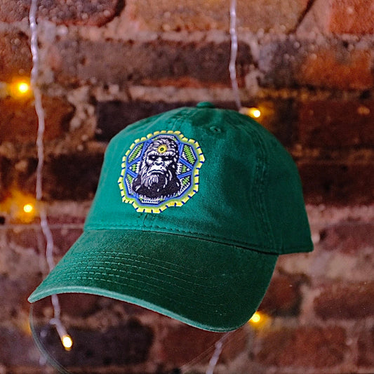 Bigfoot Dad Hat - Green