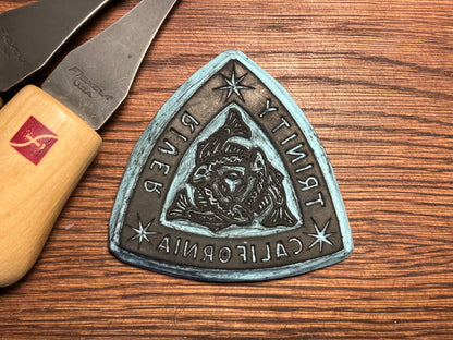 Trinity River California Patch Hat