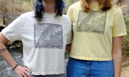 Flammarion Engraving Women’s Boxy Tee