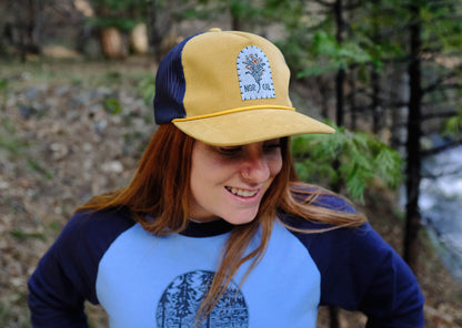NorCal Poppies Patch Hat