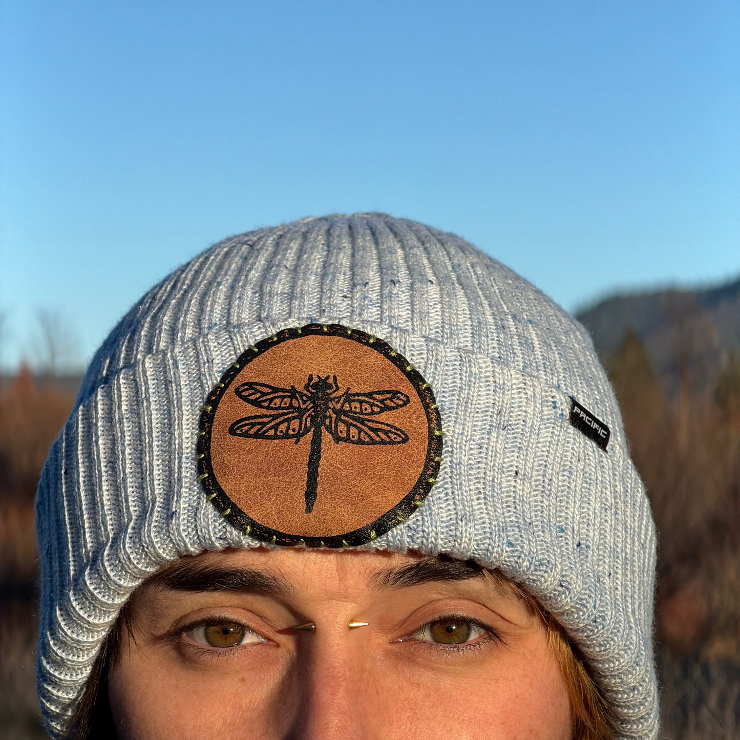Dragonfly Tweed Beanie