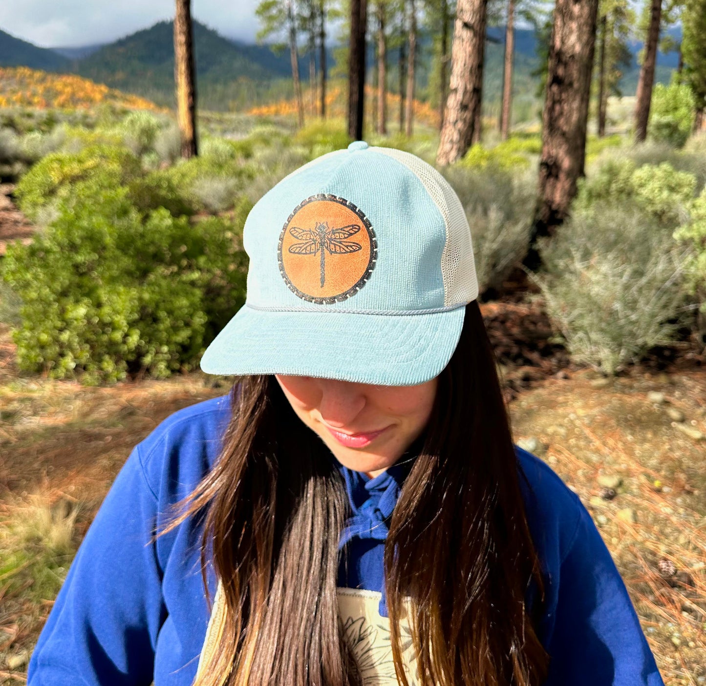 Dragonfly Corduroy Trucker