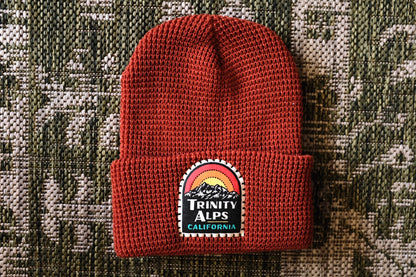 Trinity Alps, California Patch Beanie