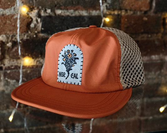 NorCal Poppies Mesh Hat