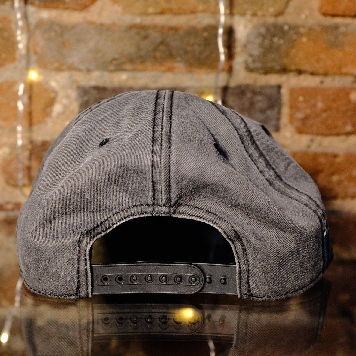 Fish Bones Mid-Profile Rope Trucker Hat - Grey