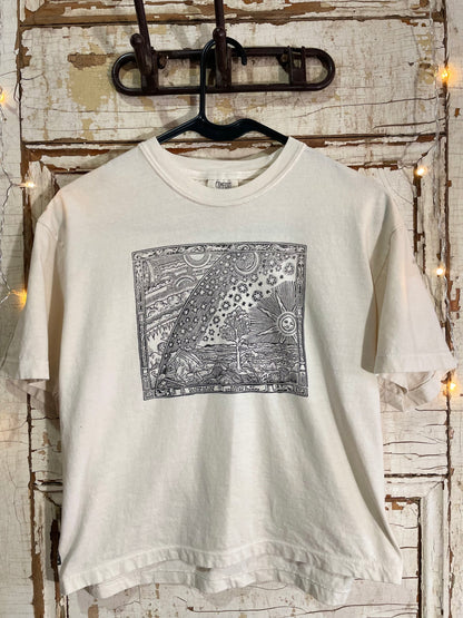 Flammarion Engraving Women’s Boxy Tee