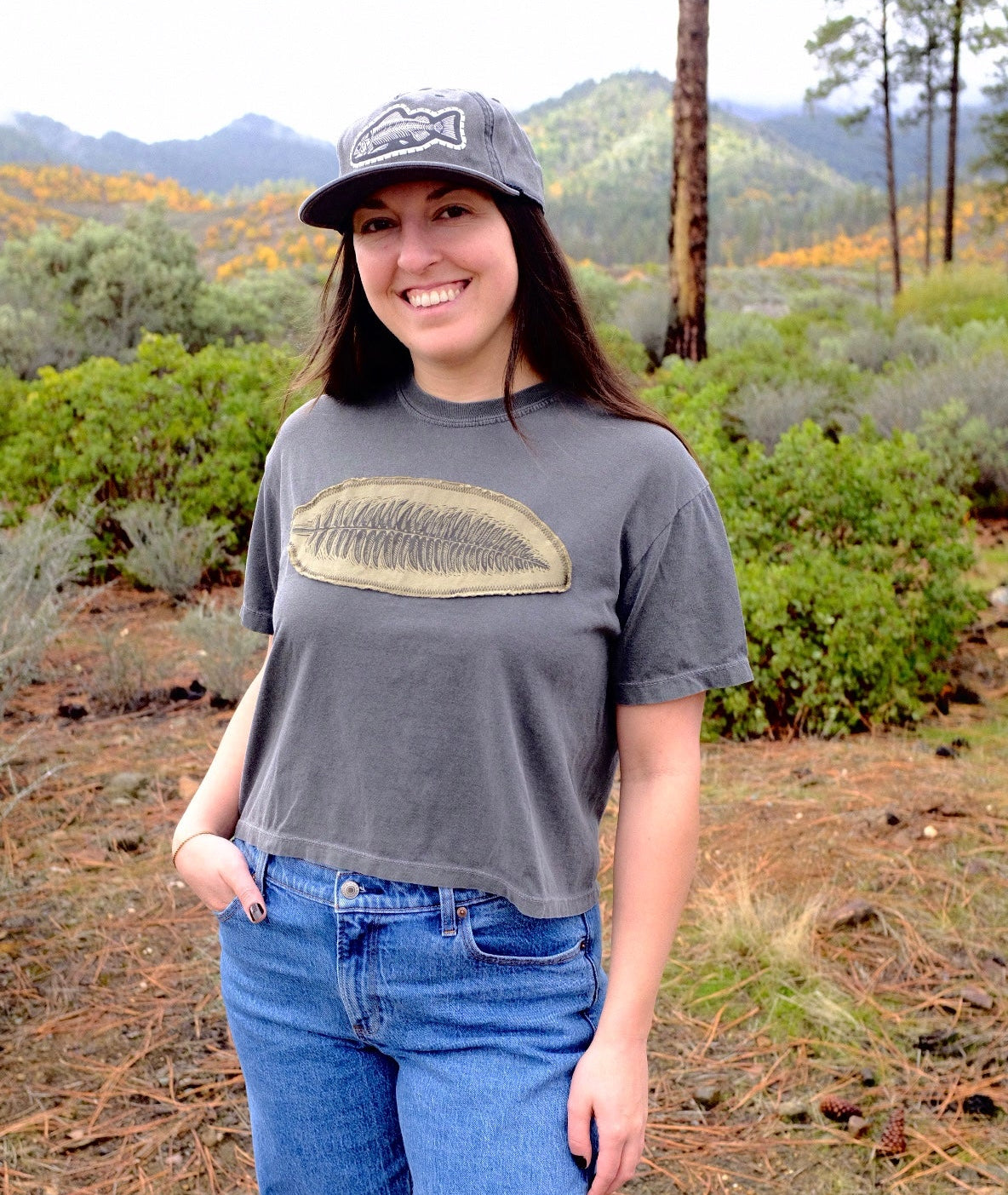 Fern Patch Boxy T-Shirt