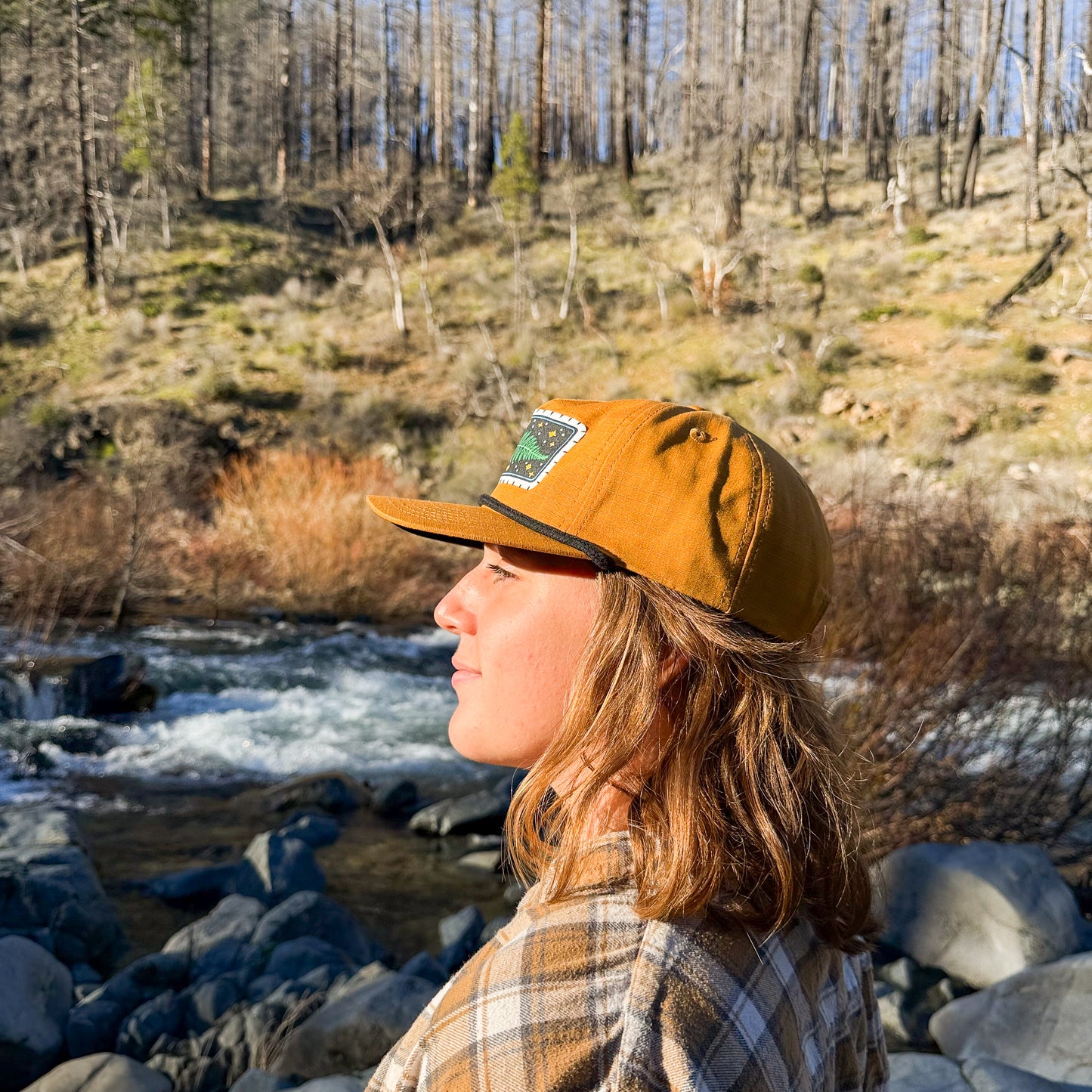 Fern & Stars Ripstop Trucker Hat