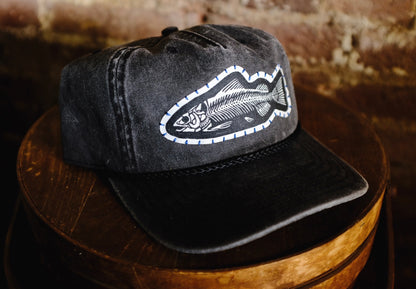 Fish Bones Patch Hat
