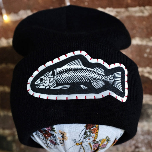 Fish Bones Beanie