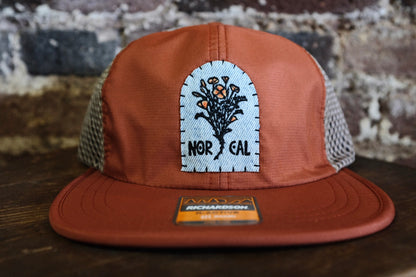NorCal Poppies Patch Hat