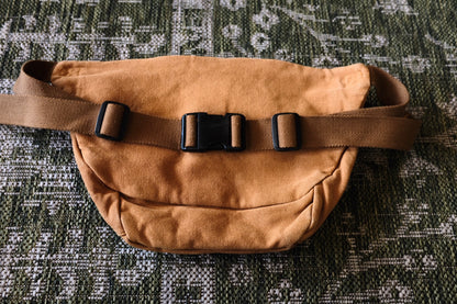 Sunflower & Sage Canvas Oversized-Fanny Bag