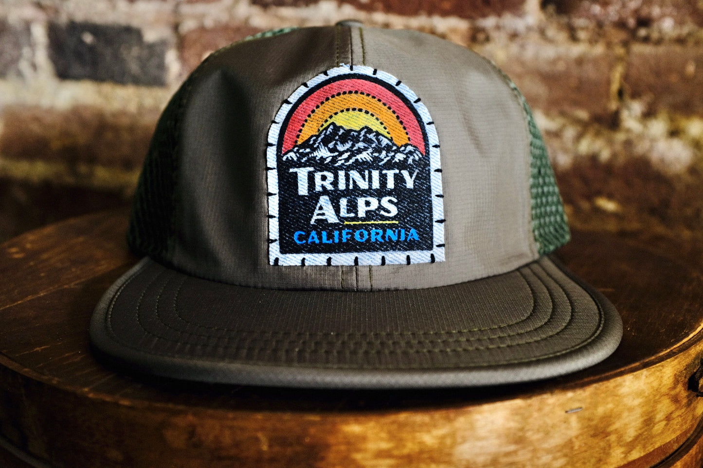 Trinity Alps, California Patch Hat