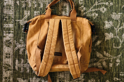 Mountain Lion Canvas Backpack