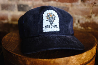 NorCal Poppies Patch Hat