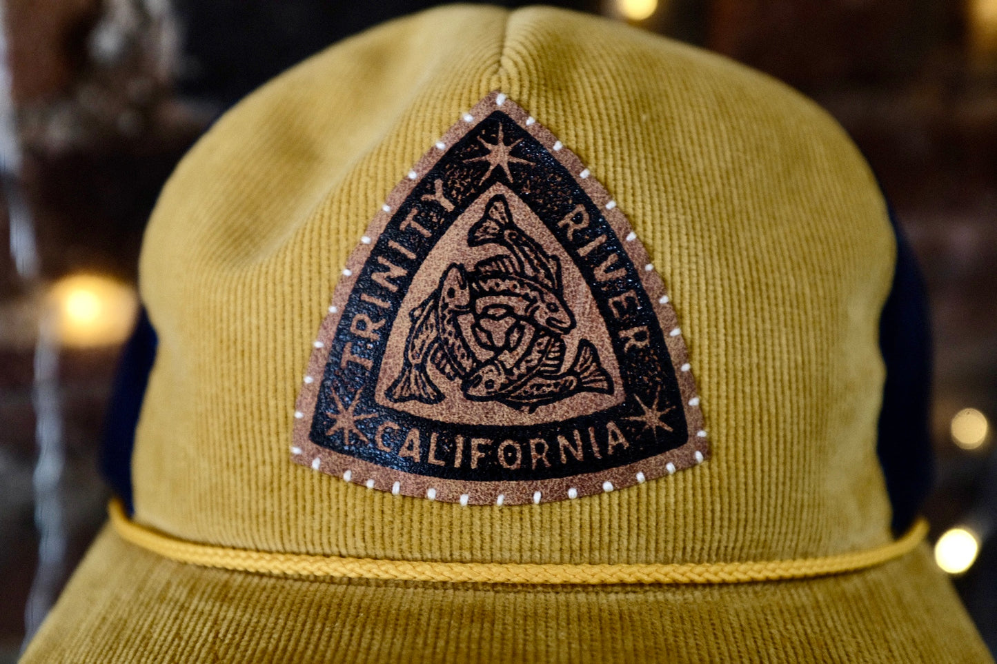 Trinity River Corduroy Trucker Hat
