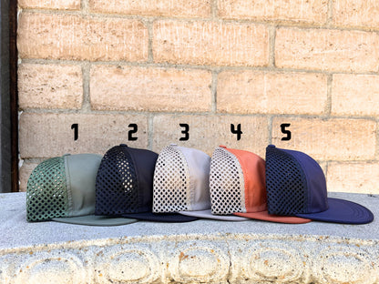 You Design: River Mesh Patch Hat