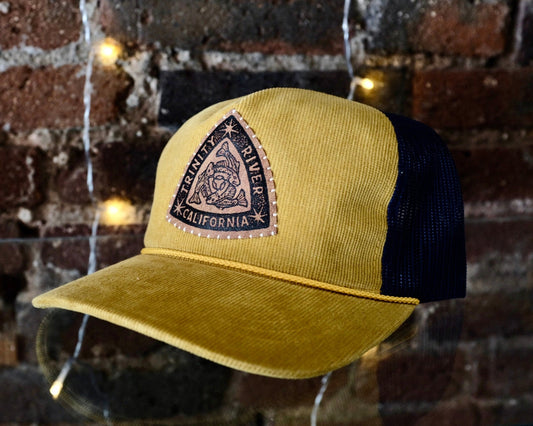 Trinity River Corduroy Trucker Hat