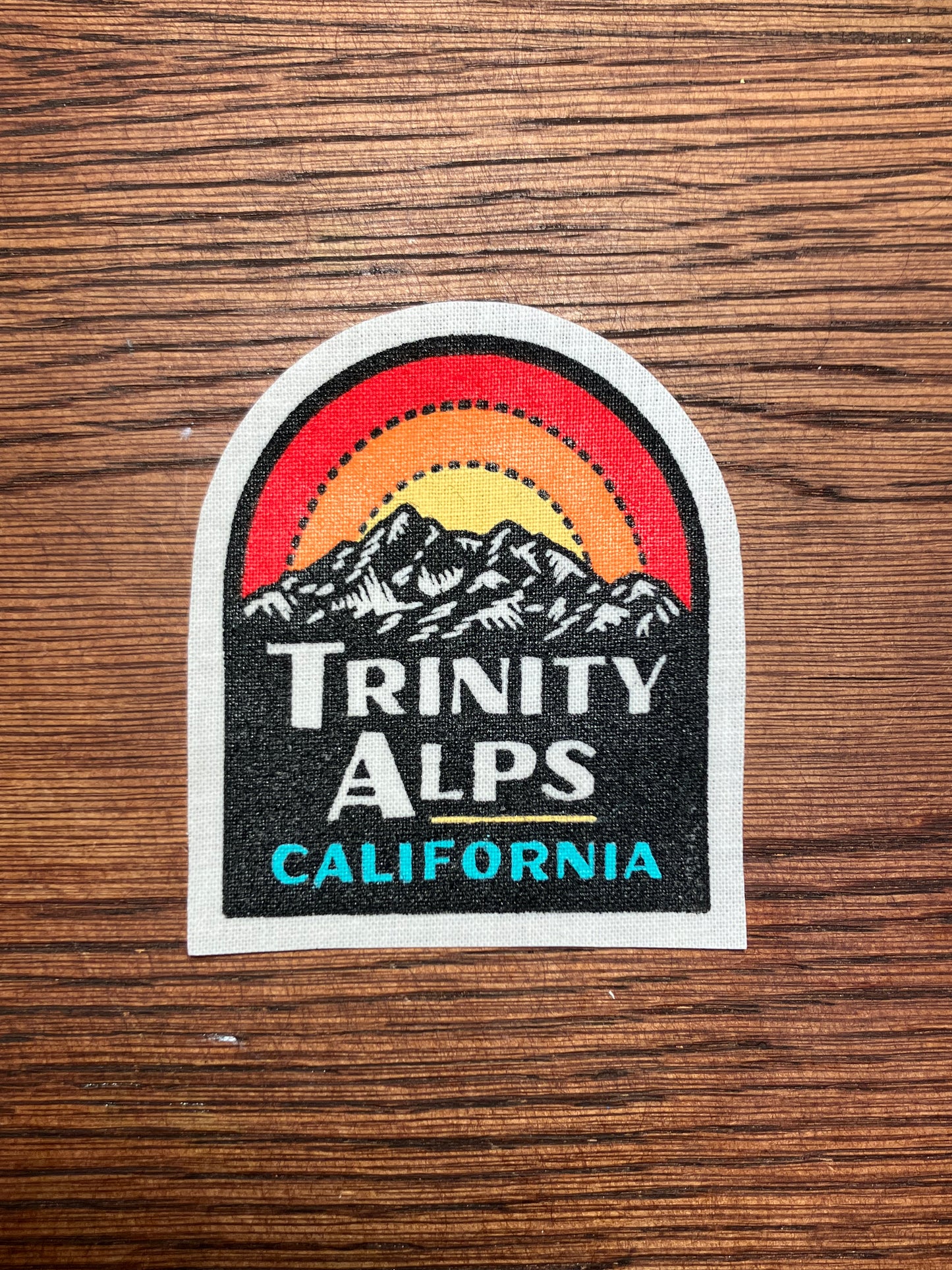 Trinity Alps, California Patch Hat