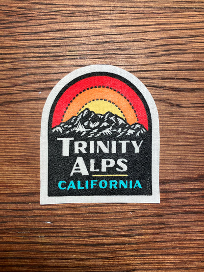 Trinity Alps, California Patch Beanie