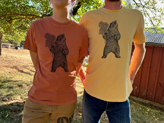 Sunflower Bear Short-Sleeve T-Shirts