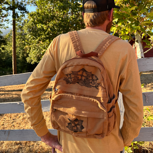 Dogwood Canvas Backpack